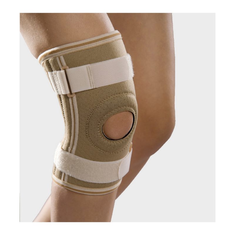 Oretza pentru genunchi din neopren NEGRU